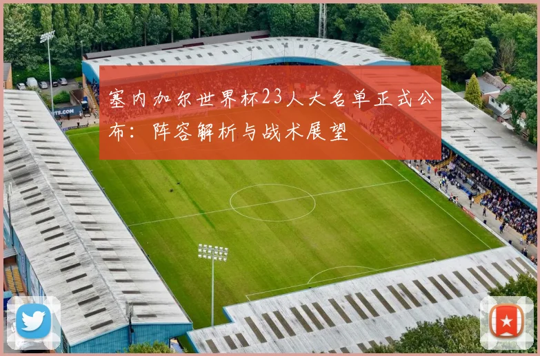 塞内加尔世界杯23人大名单正式公布：阵容解析与战术展望